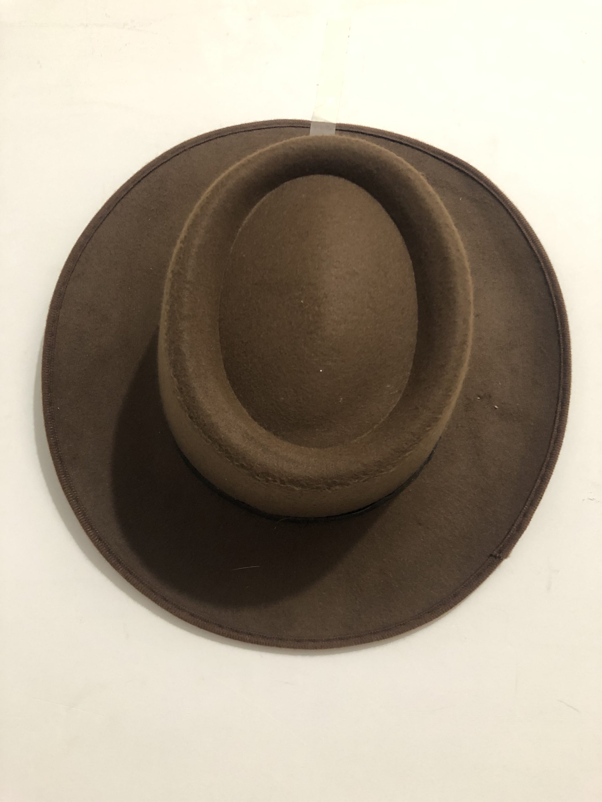 Unisex Wide Brim Pork Pie Hat Fedoras Hat YT7336