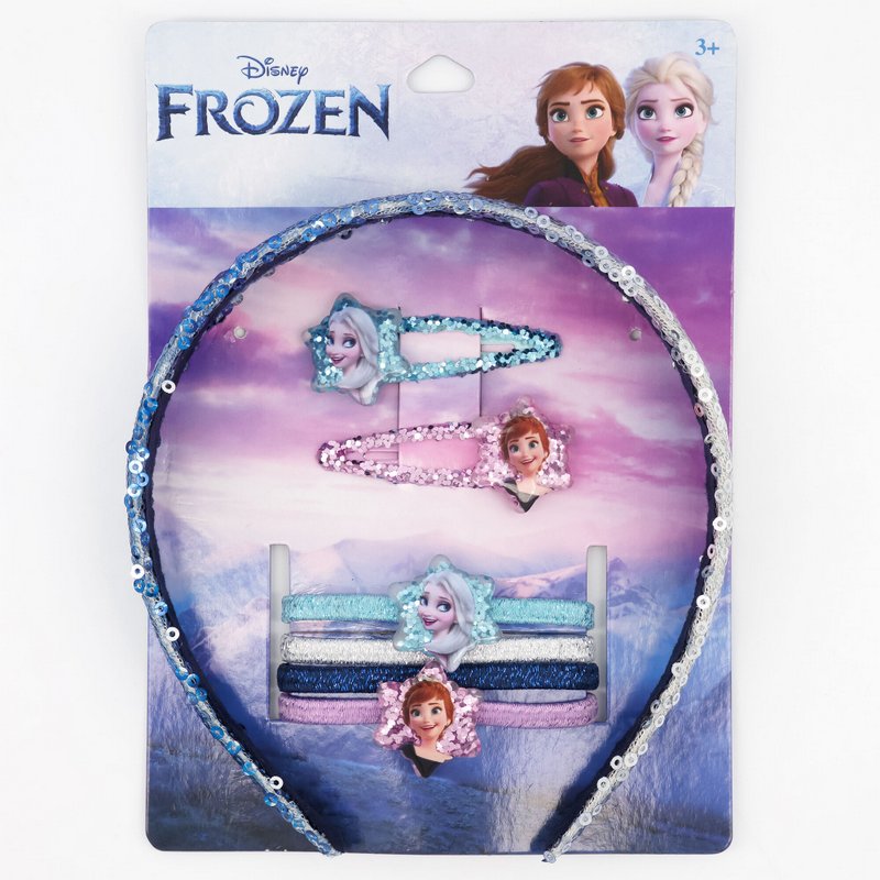 Disney Frozen Anna and Elsa Hair Accessories Set 7 pcs