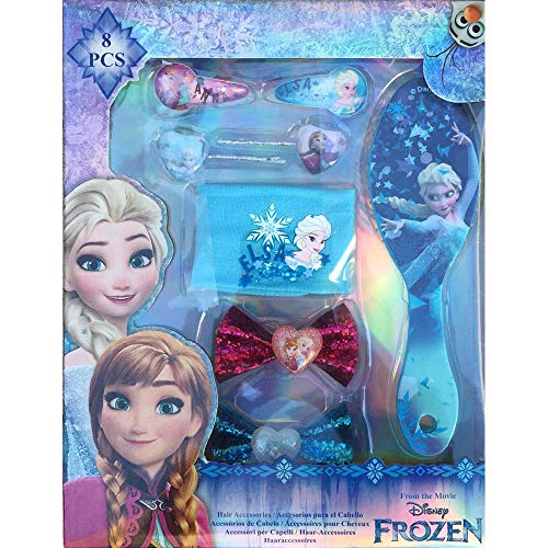 Disney Frozen Anna Elsa Hair Accessories Set 8 Pieces